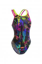Mad Wave  M140008E2W Junior Swimsuit Antichlr CrossBack - 1