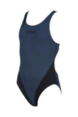 Arena 2A241 - W Solid Swim Tech High Yüzücü Mayosu - 1