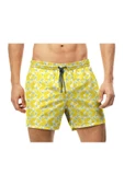 Nordbron NBS048C - Lemon Sarı Erkek Deniz Şortu - 2