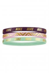 Nike N.000.2551.969.OS - Girls Metallic Hairbands 3 Pk Unisex Saç Bandı - 2