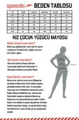 Speedo 8-07386B - Endurance 10 Kız Çocuk Yüzücü Mayosu thumbnail 10