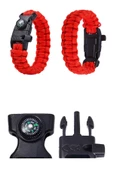 Grand Wolf GWFPBK - 4 Fonksiyonlu Paracord Bileklik - 11