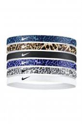 Nike N.000.2545 - Printed Hairbands 6lı Saç Bandı - 2