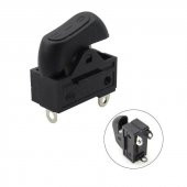 "209" Saç Kurutma Makinası Anahtarı 3 Pin 0-1-2 - Siyah - 1