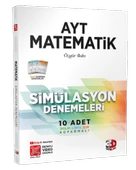 3D Yayınları AYTMatematik+Ayt Edebiyat Sosyal Bilimler-1 deneme - 3