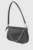 Bagorama HANSEN Kadın Zincirli Suni Deri Kol ve Omuz Çantası - 7