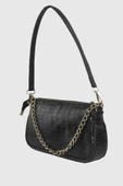 Bagorama HANSEN Kadın Zincirli Suni Deri Kol ve Omuz Çantası - 9