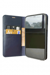 Samsung Galaxy A23 Cüzdan Kılıf Kapaklı Stantlı Lacivert thumbnail 5