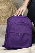 Bagorama FINE Kadın Krinkıl Kumaş Sırt Çantası - 12