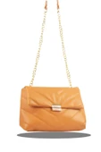 Bagorama SONA Kadın Suni Deri Kapitone Zincirli Omuz Çantası - 2