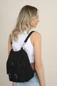 Bagorama TENA Kadın Krinkıl Kumaş Omuz Ve Sırt Çantası - 1