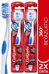 Colgate 360 Visible White Beyazlatıcı Orta Diş Fırçası X 2 Adet - 2