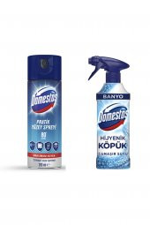 Domestos Pratik Yüzey Sprey 200ml + Banyo Hijyen Köpük 450 ml - 1