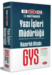 2022 GYS Adalet Bakanlığı Yazı İşleri Müdürlüğü Hazırlık Kitabı Data Yayınları - 1