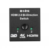 S-LINK SL-LU613 2Lİ HDMI ÇİFT YÖNLÜ ÇOKLAYICI+SW - 3