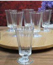 6 Adet Flüt Kahve Yanı Bardağı - 2