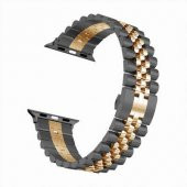 Apple Watch 38mm KRD-36  Metal Klipsli Tasarım Kordon - 6