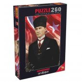 Anatolin 3309 MUSTAFA KEMAL ATATÜRK 260 parça puzzle - 1