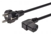C13 90 Derece Kaliteli Power Kablosu 3x1 mm 2 Metre - 1
