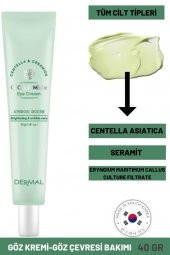 Dermal CICA x Mide Centella Asiatica ve Seramid Özlü Eye Cream Göz Çevresi Kremi 40GR - 1