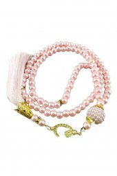 Inci Tesbih 99 Pembe - 1
