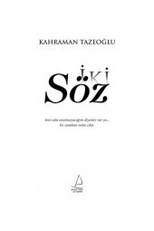 İki Söz - Kahraman Tazeoğlu thumbnail 3