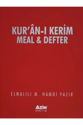 Kuran-ı Kerim Meal Ve Defteri (kuran-ı Kerim Ayetleri Sırasına Ve Sayfasına Göre Düzenlenmiştir) - 1