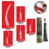 Otantik Kına Desenleri Hint Kınası ile Geçici Dövme Yapma Seti - 2