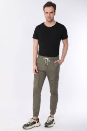 Erkek Madrid Kargo Pantolon Haki - 3