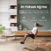 Ugreen CAT8 40Gbps U/FTP Flat RJ45 Ethernet Ağ Kablosu 2 Metre - 2