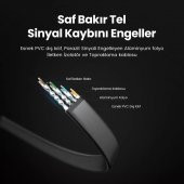 Ugreen CAT8 40Gbps U/FTP Flat RJ45 Ethernet Ağ Kablosu 2 Metre - 5