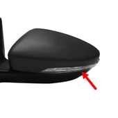 VW Passat CC 2013-2017 Sol Dikiz Ayna Sinyal Lambası Işıklı 3C8949101E - 1