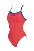 Arena W Solid Light Tech High Kadın Kırmızı Yüzücü Mayosu thumbnail 2