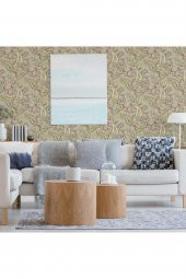 ADAWALL 9903 SERİSİ | ŞAL DESEN DUVAR KAĞIDI (9903-3 : GRİ) - 3