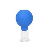 Silikon Vakumlu Cam Masaj Kupası, Kuru Kupa 3,5 cm No:2 - 1