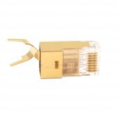 Cat. 7 RJ45 Network Konnektör Gold - 3