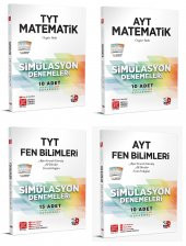 3D Yayınları Tyt Ayt Matematik + Fen Bilimleri Deneme Seti 2023 - 1