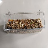 Askılı Şeffaf Tavşan, Hamster, Ginepig, Sincap Yemliği 15cm 1Adet - 5