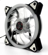 120x120x25 mm 12 Volt 3 Pin+Molex RGB Fan - 1