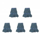 Cod-Ex Geniş Islak Mop Püskül Paspas Başlığı - 25 Cm. - 500 Gr. - Pamuklu - 5 Adet - 1