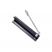 Marelli SERVO BLACK siyah otomatik kapı kapatıcı kapı itme yayı, bahçe kapısı kapatıcı - 1