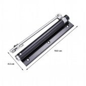 Marelli SERVO BLACK siyah otomatik kapı kapatıcı kapı itme yayı, bahçe kapısı kapatıcı - 4