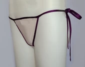 ASM0274 Bayan Mor İpli Renkli String - 5