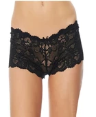 ASM0116 Bayan Siyah Dantel Bel Lastikli Boxer - 1