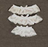 3 Lü ASM0260 Bayan Ekru Düğün Günü Kol Bacak Bantları - 5