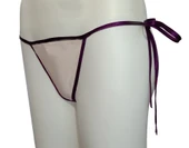ASM0274 Bayan Mor İpli Renkli String - 3
