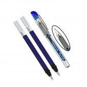 Mavi My Sing İmza Kalemi 1,00 mm 1 Adet ve Yedek 2 Adet Pensan My Sing Pilot Kalem Seti - 1