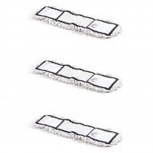 Nemli Palet Yedek Mop Paspas 60 Cm. / Nem Alıcı Mop - Pamuklu / Beyaz - 3 Adet - 1