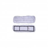 Nemli Palet Yedek Mop Paspas 50 Cm. / Nem Alıcı Mop - Pamuklu / Beyaz - 10 Adet - 3