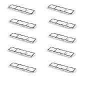 Nemli Palet Yedek Mop Paspas 60 Cm. / Nem Alıcı Mop - Pamuklu / Beyaz - 10 Adet thumbnail 2